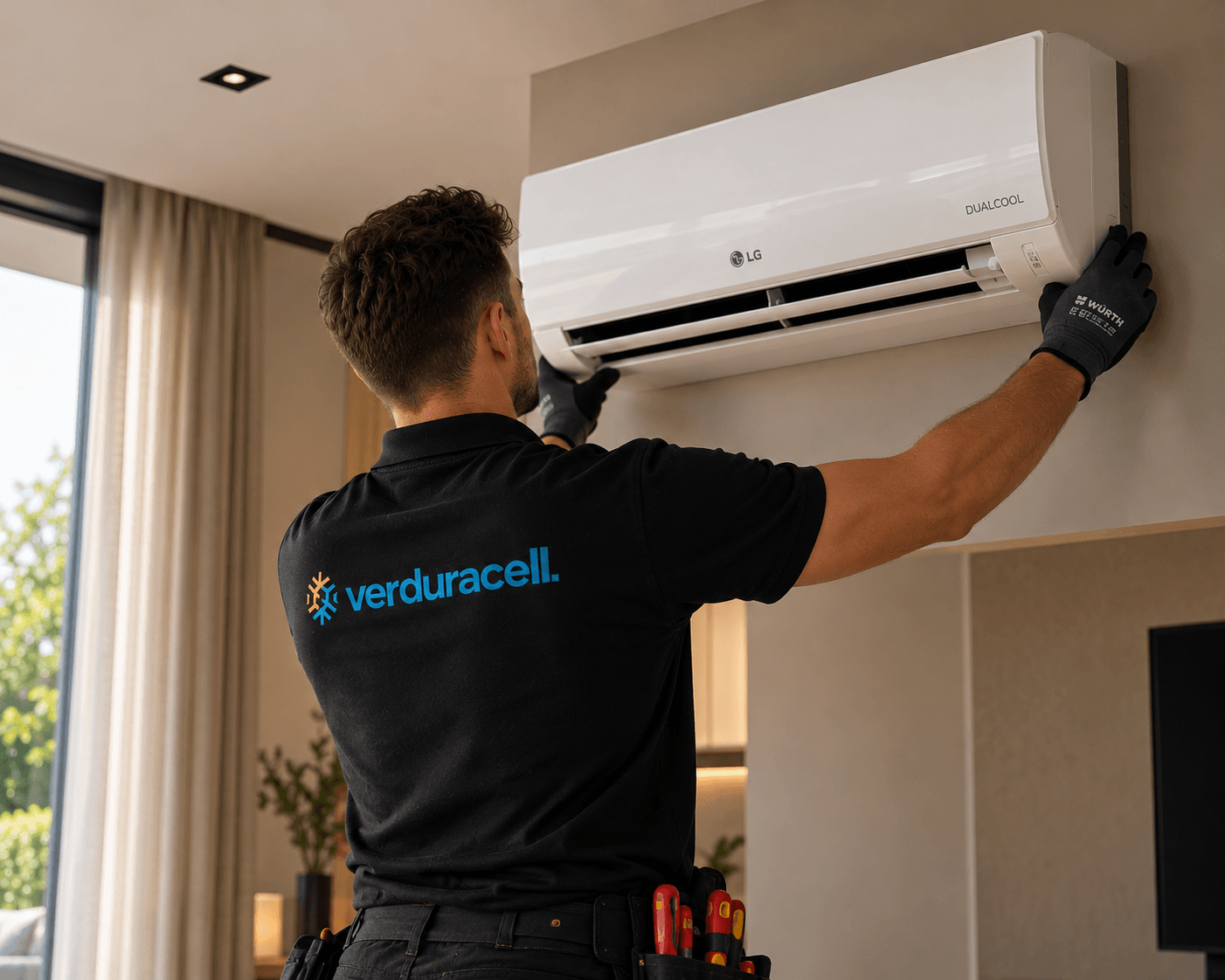 Airco geplaatst door Verduracell