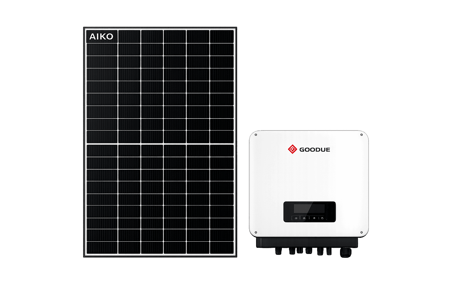 AiKO 465 WP + Goodwe Stringomvormer
