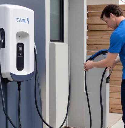 pikaso_texttoimage_mael-installing-white-ev-charger-unit-outside-blue pikaso_texttoimage_mael-installing-white-ev-charger-unit-outside-blue